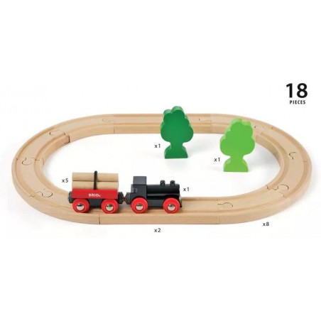 Brio - 33042 Little Forest Train set