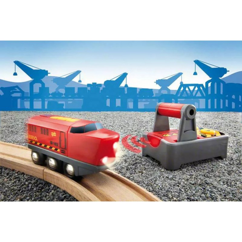 Brio - 33213 Rode RC locomotief met afstandsbediening