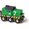 Brio - 33214 Locomotief voor goederentrein op batterijen