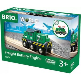 Brio - 33214 Locomotief voor goederentrein op batterijen