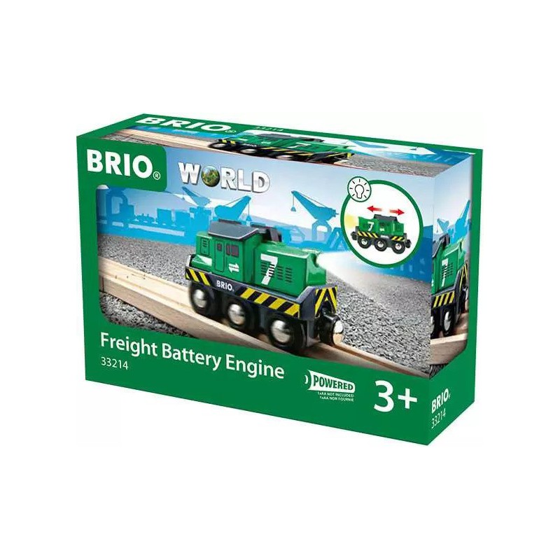 Brio - 33214 Locomotief voor goederentrein op batterijen