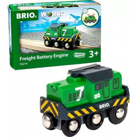 Brio - 33214 Locomotief voor goederentrein op batterijen