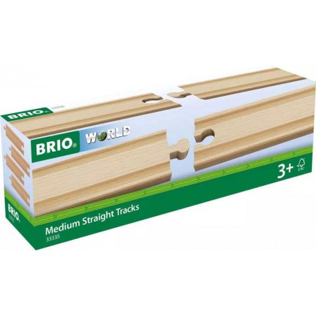 Brio - 33335 Middellange rechte rails