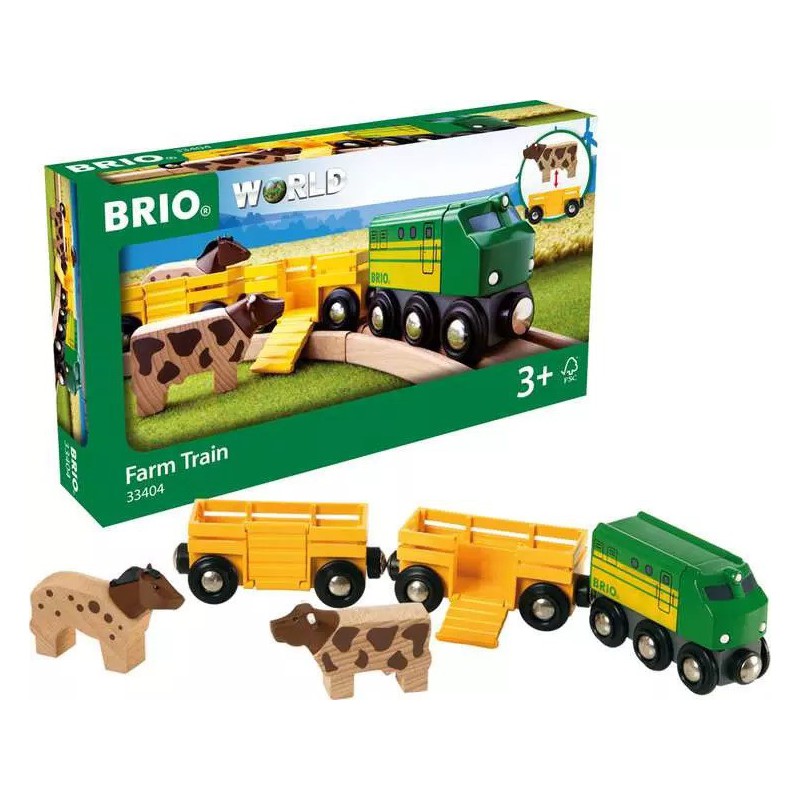 Brio - 33404 Trein met boerderijdieren