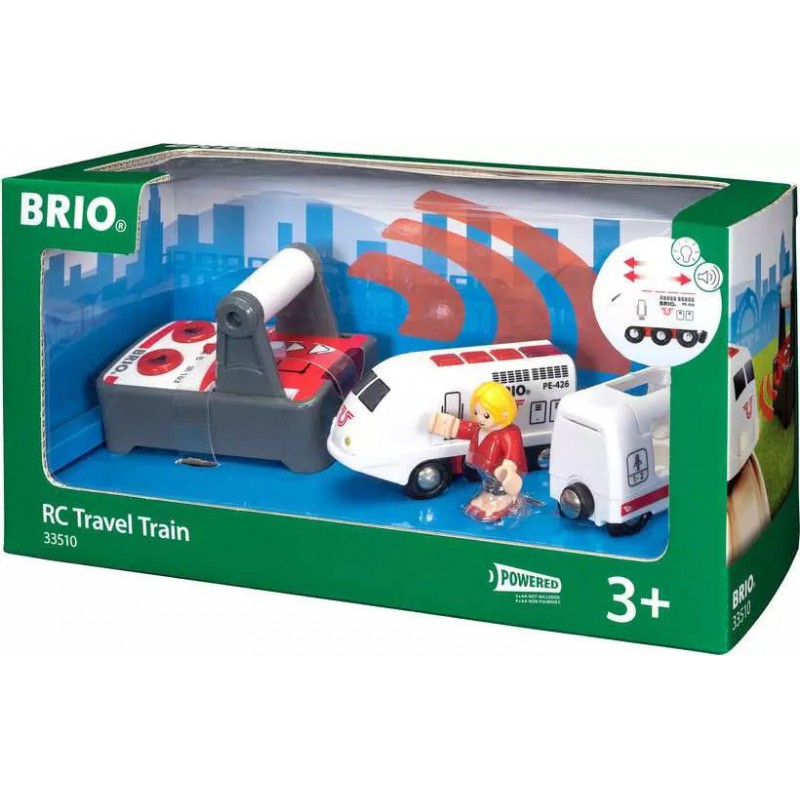 Brio - 33510 Witte RC locomotief met afstandsbediening