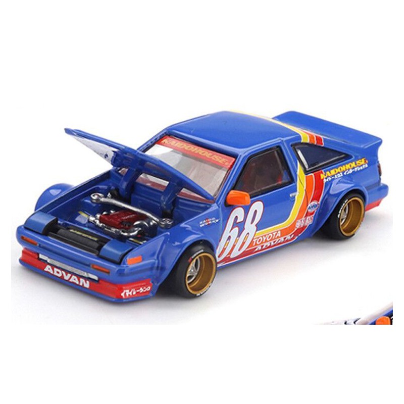 Toyota AE86 Sprinter Trueno Kaido Racing V1 '83, Kaido House 1:64, Mini GT