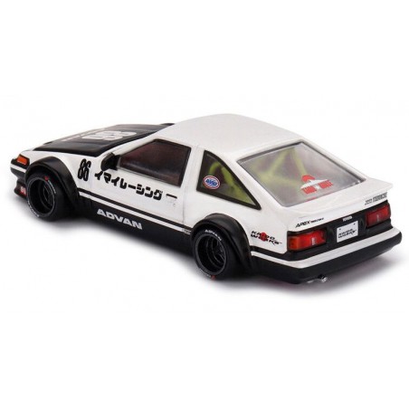 Toyota Sprinter Trueno (AE86) Kaido Works IMAI Racing V1 '83, Kaido House 1:64, Mini GT