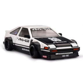 Toyota Sprinter Trueno (AE86) Kaido Works IMAI Racing V1 '83, Kaido House 1:64, Mini GT