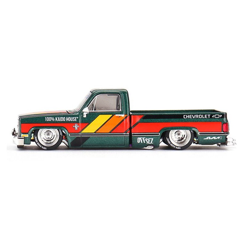 Chevrolet Silverado Kaido Works V3 '80, Kaido House 1:64, Mini GT
