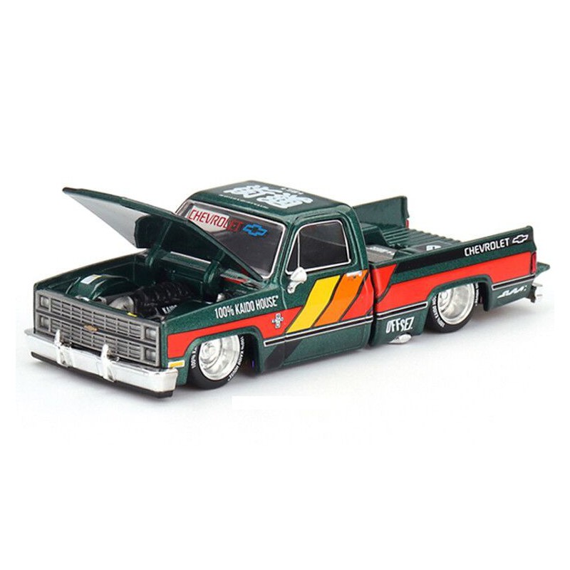 Chevrolet Silverado Kaido Works V3 '80, Kaido House 1:64, Mini GT
