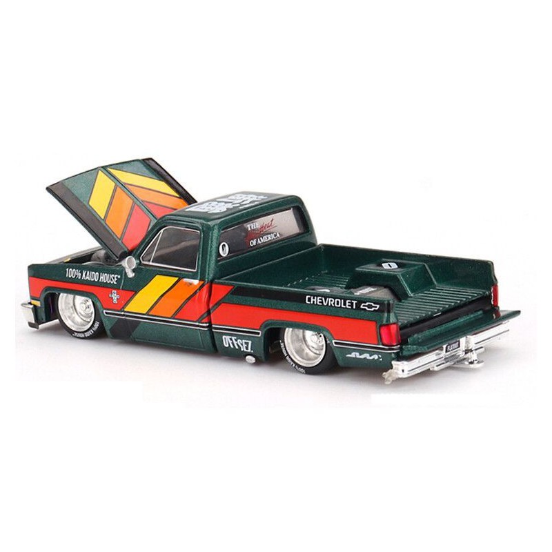 Chevrolet Silverado Kaido Works V3 '80, Kaido House 1:64, Mini GT