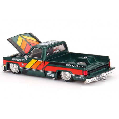 Chevrolet Silverado Kaido Works V3 '80, Kaido House 1:64, Mini GT