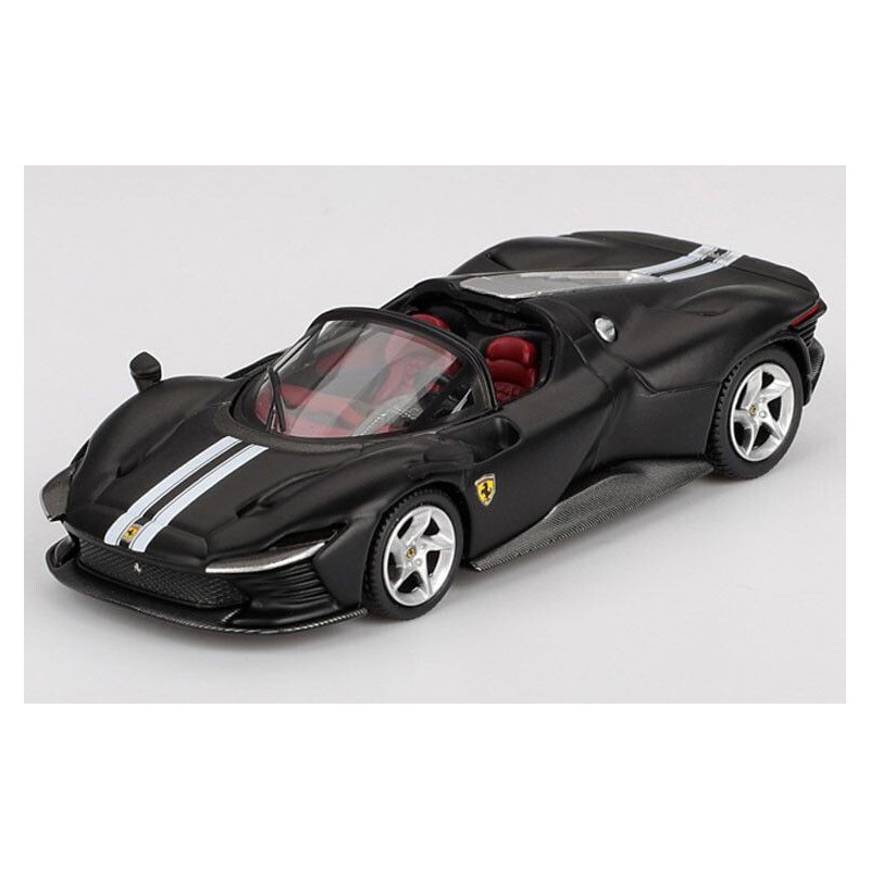 Ferrari Daytona SP3 '24, matt zwart,1:64, BBR Models