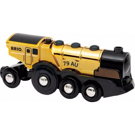 Brio - 33630 Mighty gold actie locomotief