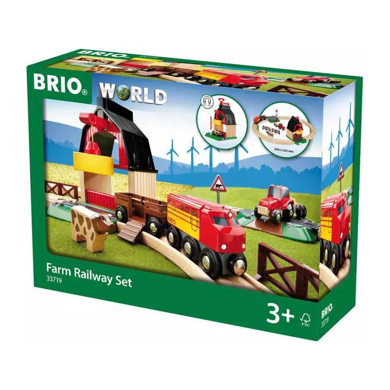 Brio - 33719 Treinset met boerderij