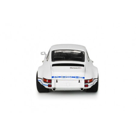 Porsche 911 RSR '73, wit + blauwe carrera strepen - 1:18 - Solido