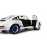 Porsche 911 RSR '73, wit + blauwe carrera strepen - 1:18 - Solido