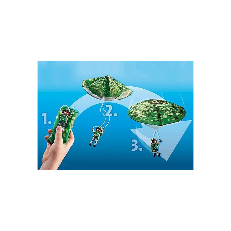 Playmobil City Action - Politiehelikopter: parachute-achtervolging, 70569