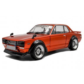 Nissan Skyline (C10) Hakosuka Solido Works '70, oranje - 1:18 - Solido