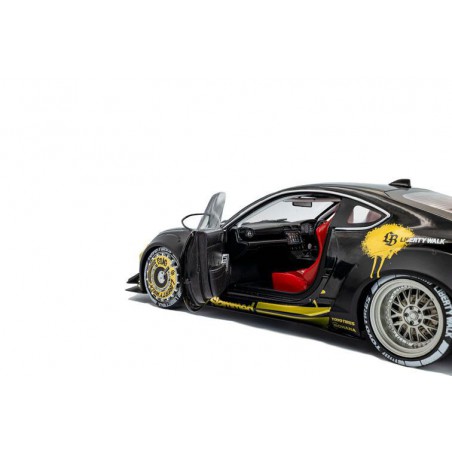 Toyota GR86 Liberty Walk body Kit '24, zwart/goud - 1:18 - Solido