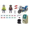 Playmobil City Action - Politiemotor: achtervolging van de geldrover, 70572
