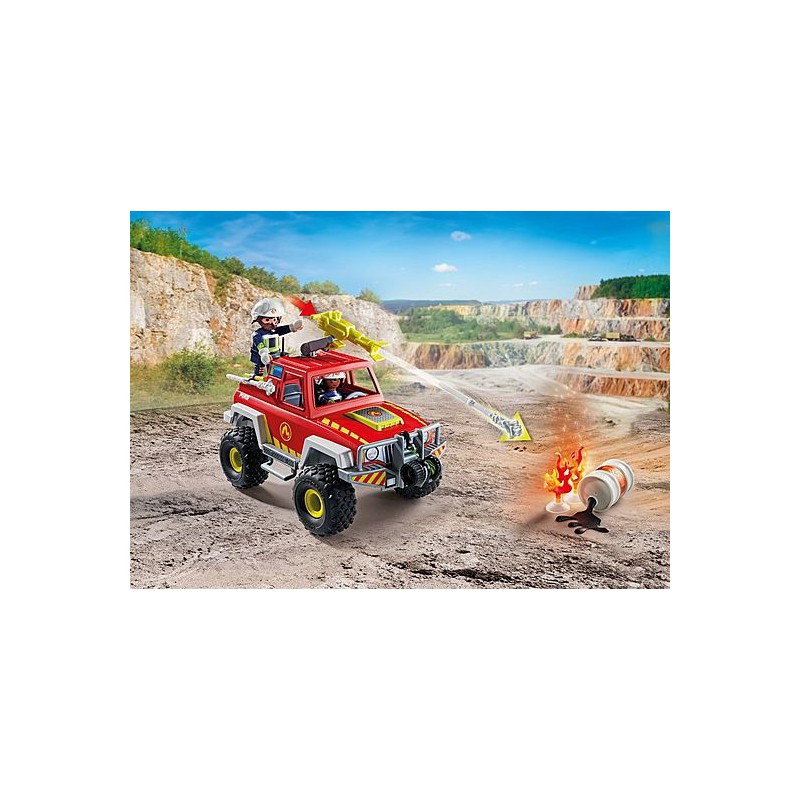 Playmobil City Action - Brandweerwagen, 71824