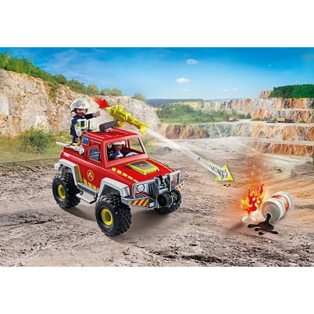 Playmobil City Action - Brandweerwagen, 71824