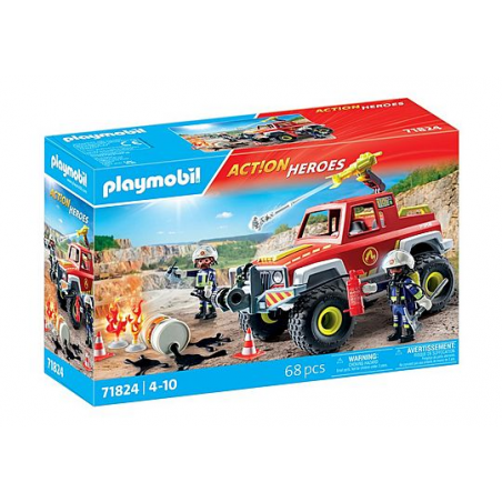 Playmobil City Action - Brandweerwagen, 71824