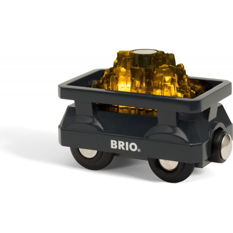 Brio - 33896 Lichtgevende goudwagon