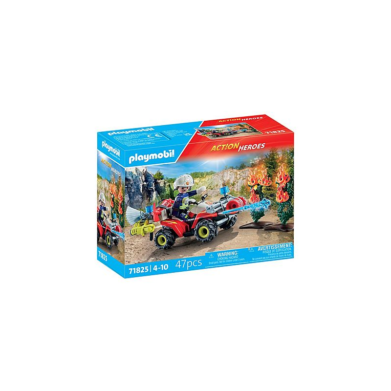 Playmobil City Action - Brandweer Quad, 71825
