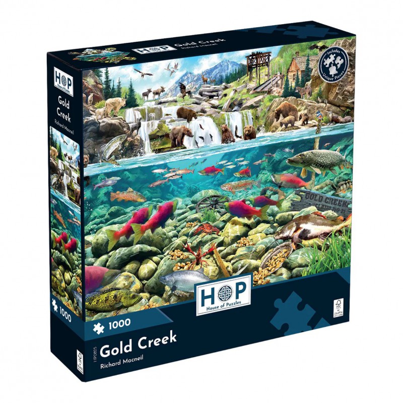 Gold Creek, House of Puzzles 1000 stukjes