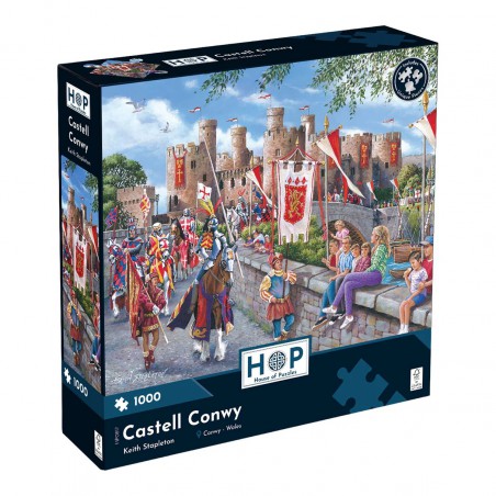 Castel Conwy, House of Puzzles 1000 stukjes
