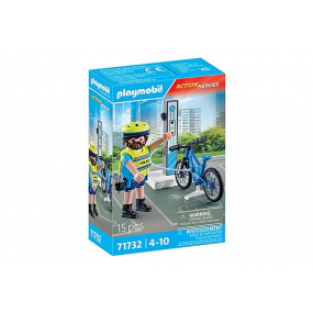 Playmobil City Action - Politie fietspatrouille, 71732