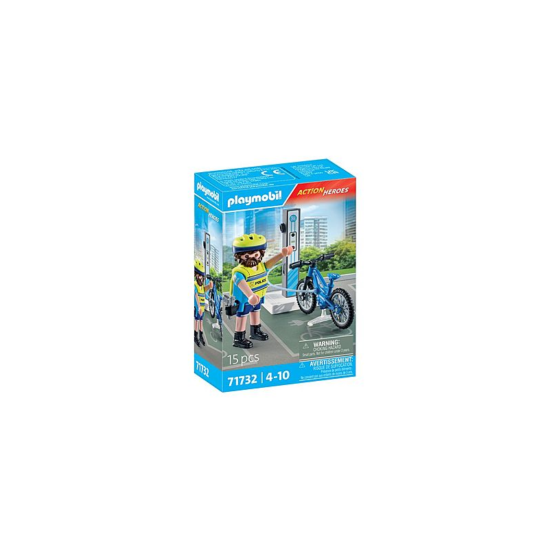 Playmobil City Action - Politie fietspatrouille, 71732