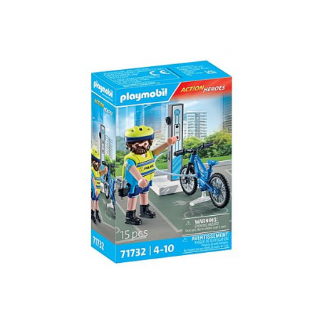 Playmobil City Action - Politie fietspatrouille, 71732
