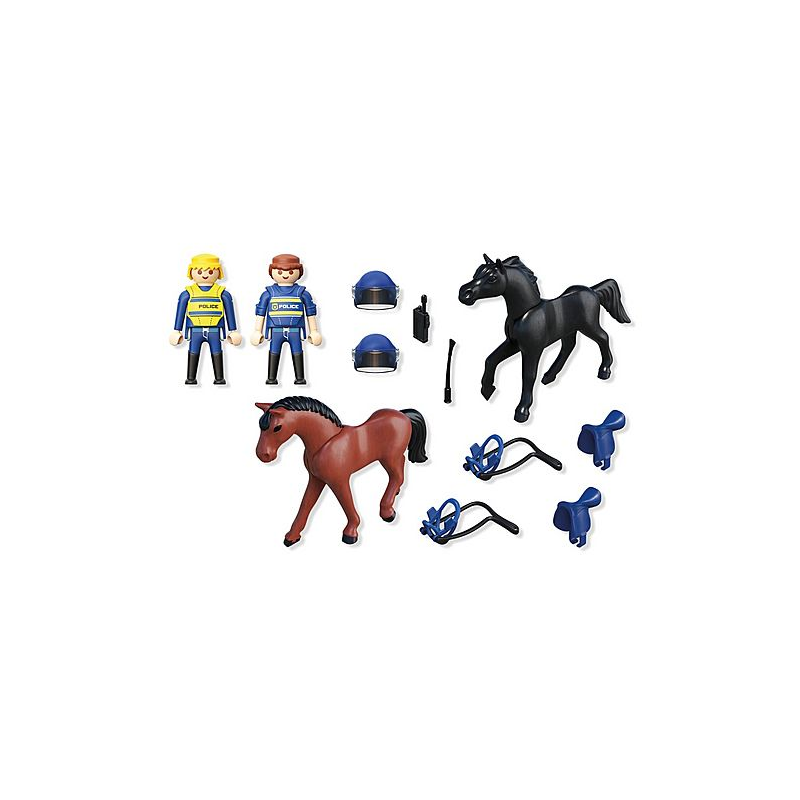 Playmobil City Action - Politie te paard, 71877