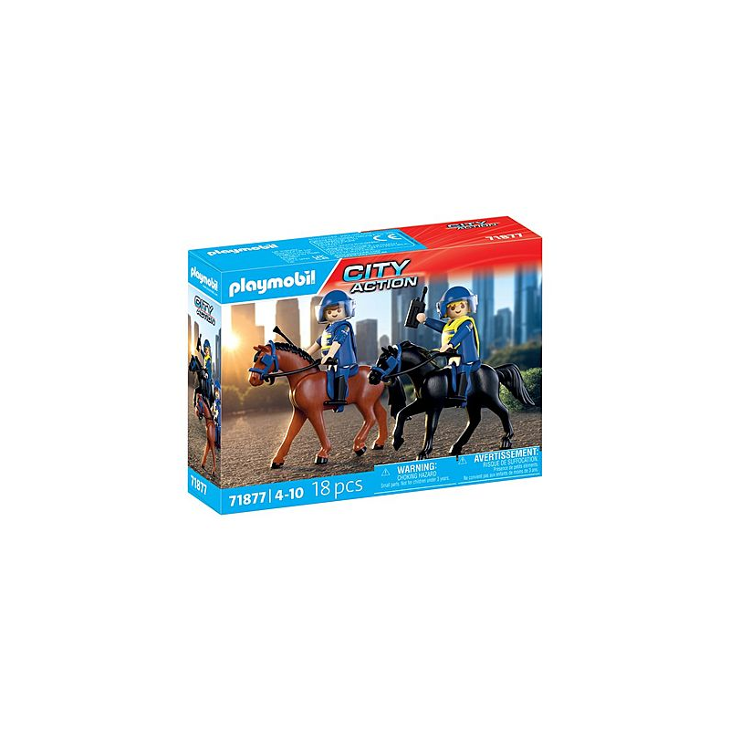 Playmobil City Action - Politie te paard, 71877