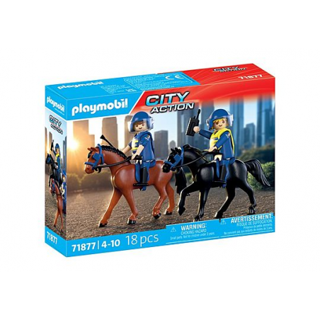 Playmobil City Action - Politie te paard, 71877