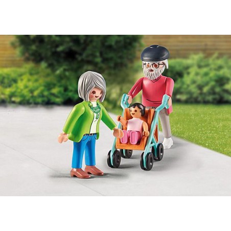 Playmobil My Life - Grootouders met baby, 71613