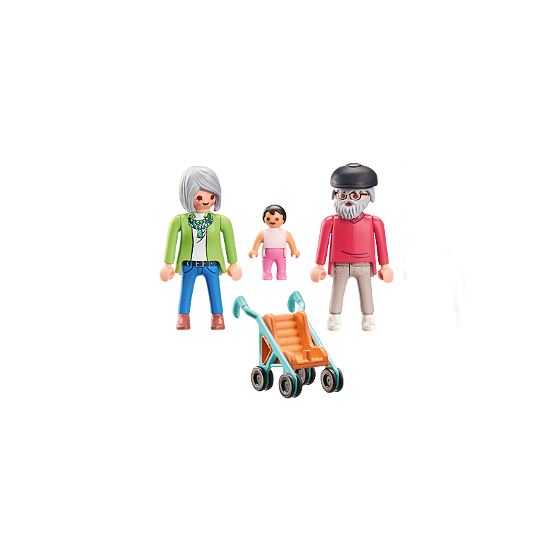 Playmobil My Life - Grootouders met baby, 71613