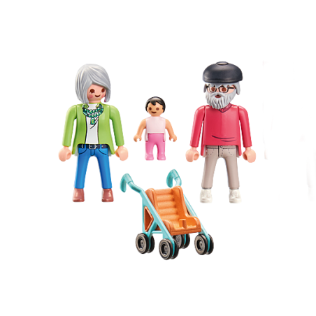 Playmobil My Life - Grootouders met baby, 71613