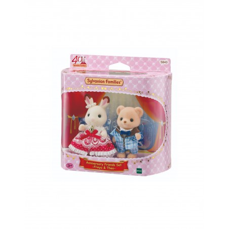 Sylvanian Families - Verjaardag vriendenset Freya & Theo, 5843