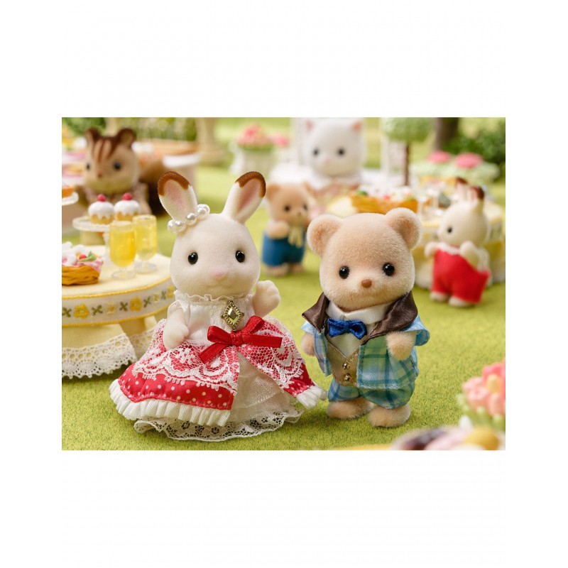 Sylvanian Families - Verjaardag vriendenset Freya & Theo, 5843