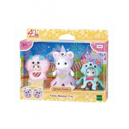 Sylvanian Families - Grappig monster trio, 5846