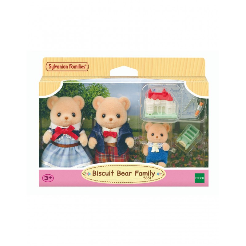 Sylvanian Families - Familie Biscuit beer, 5851
