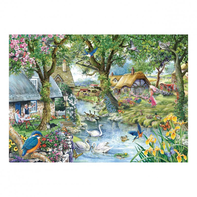Kingfisher cottage, 1000 stukjes House of Puzzles