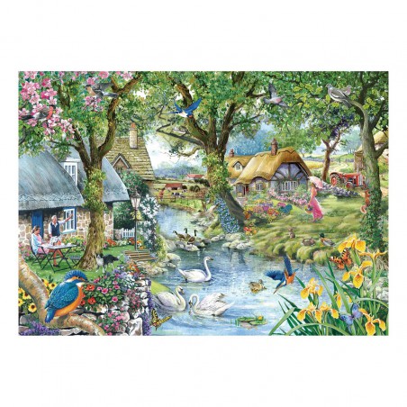 Kingfisher cottage, 1000 stukjes House of Puzzles