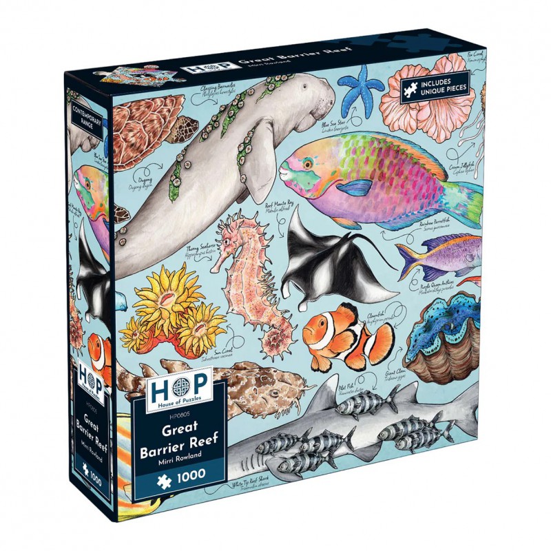 Great barrier reef House of Puzzles 1000 stukjes