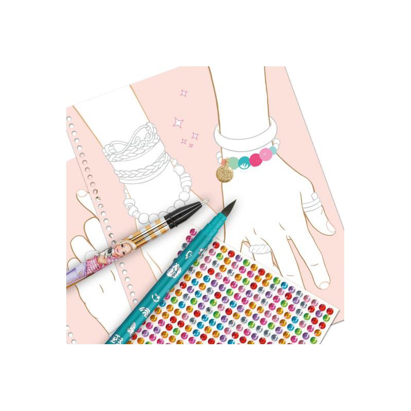 TOPModel Create your BLING BLING kleurboek, sieraden 13740