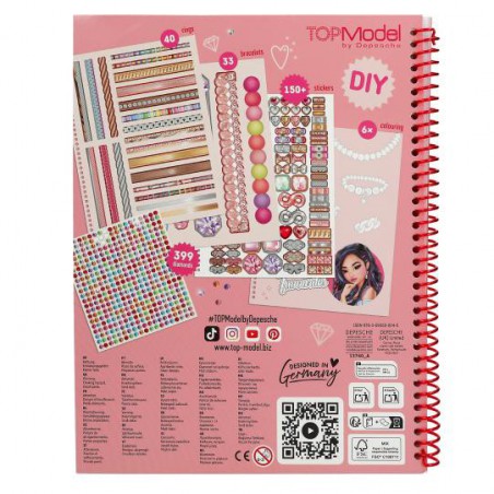 TOPModel Create your BLING BLING kleurboek, sieraden 13740
